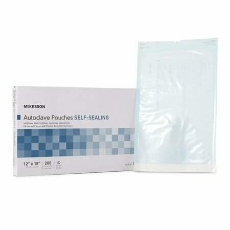 MCKESSON Sterilization Pouch, 12 x 18 Inch, 200PK 16-6421